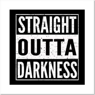 Blackout 2020 Straight Outta Darkness Novelty Distressed Posters and Art